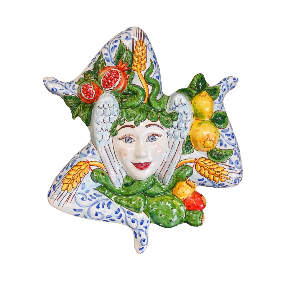 17" Trinacrie Medusa Wall Decor